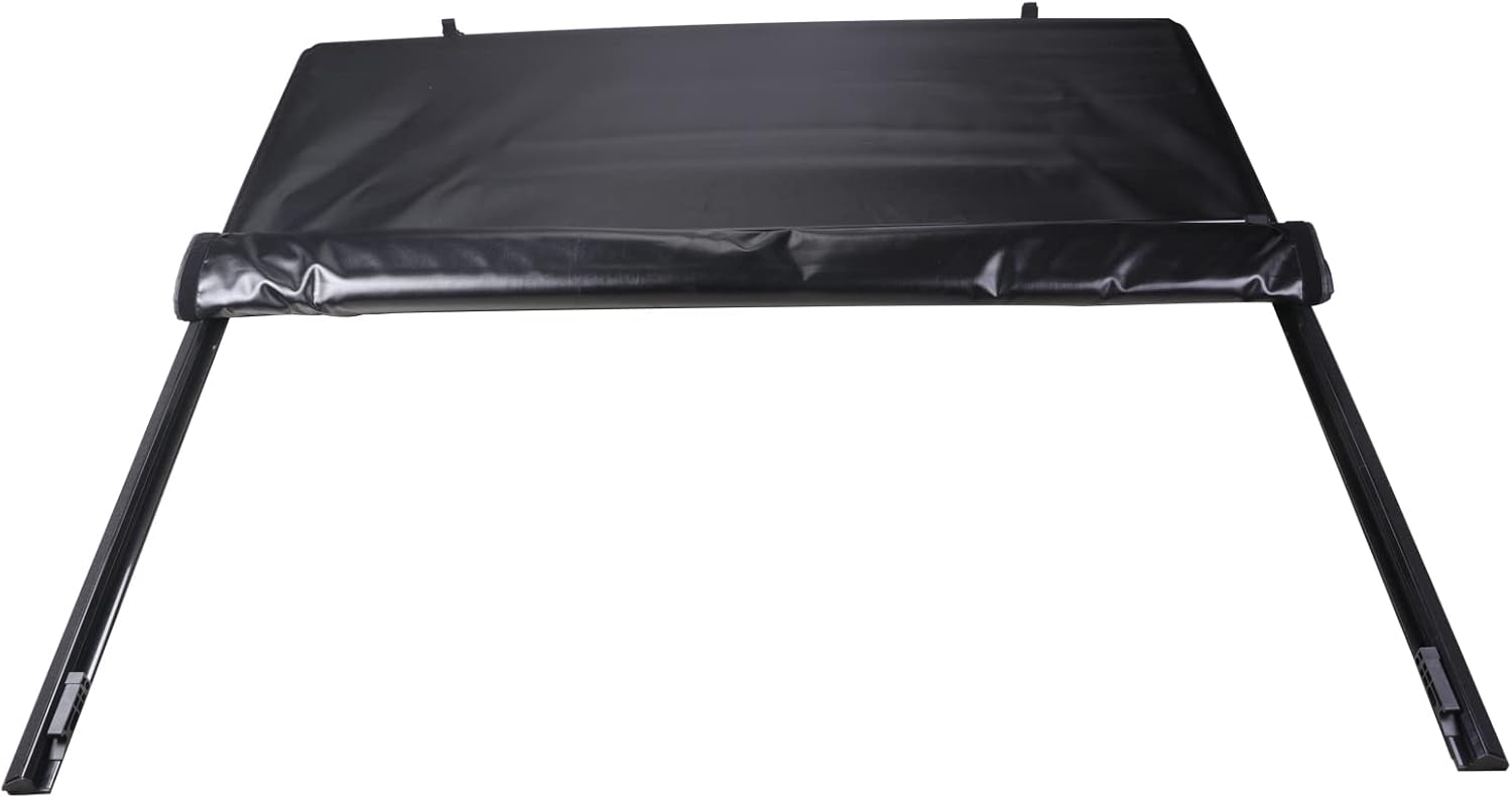 SONTIAN Soft Roll Up Tonneau Cover, Compatible with 2005-2015 T0Y0TA Tacoma Truck Bed Tonneau CoverPickup 5ft Fleetside Bed