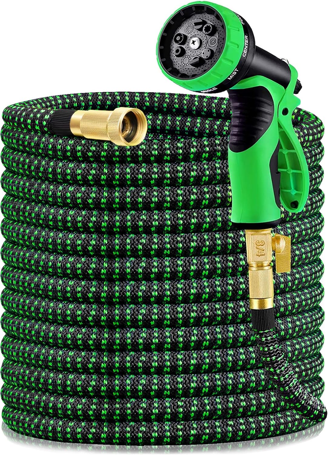 Jelofly 75ft Garden Hose, Expandable Water Hose with 3/4