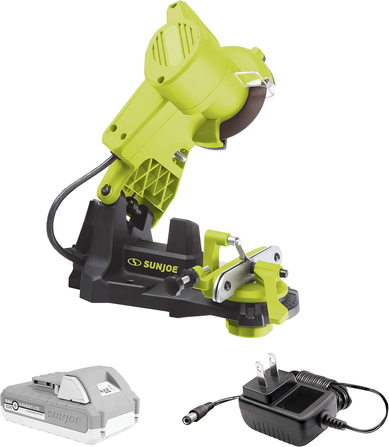 Sun Joe 24V-CSSHRP-CT 24-Volt Cordless Chainsaw Sharpener, Tool Only Pack of 2