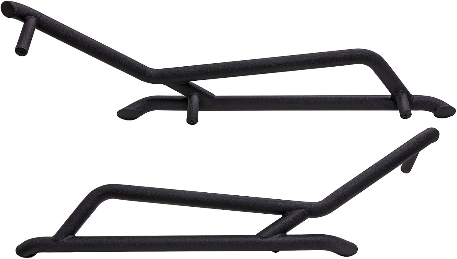 SuperATV Rock Sliders Nerf Bars Tree Kickers for 2020+ Polaris RZR PRO XP | Wrinkle Black | Powder-Coat Finish | Bolt-on - No Drilling Required | Easy Install