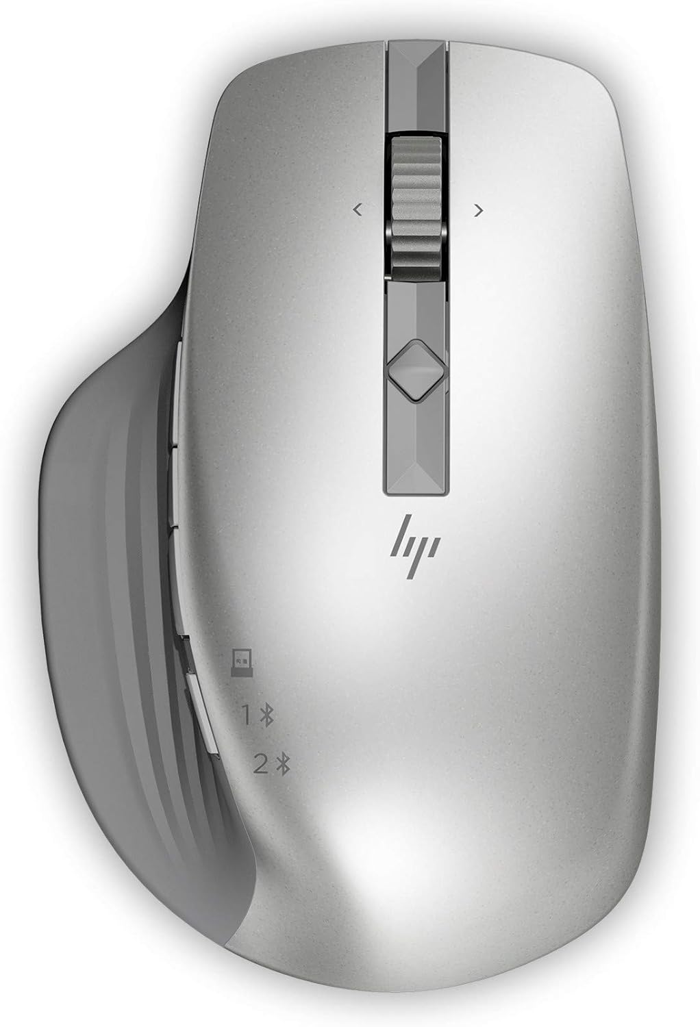 HP 930 Creator Wireless Mouse - Bluetooth or Wired Compatible with USB-A Dongle - 7 Programmable Buttons - Ergonomic Grip - Silent Click & Scroll - Up to 12 Week Battery Life - Track-on-Glass Sensor Pack of 2