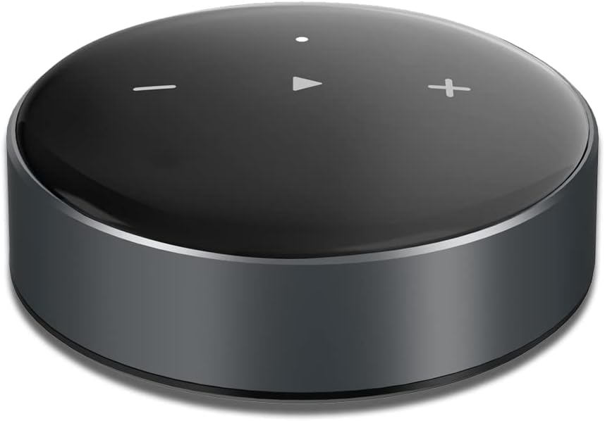Wiim Mini Airplay 2 Music Streamer WiFi/Bluetooth Wireless Connection, Multiroom/Multizone Stereo Receiver Audio Adapter, Compatible with Alexa/Siri Voice Assistant, Spotify Tidal Connect etc.
