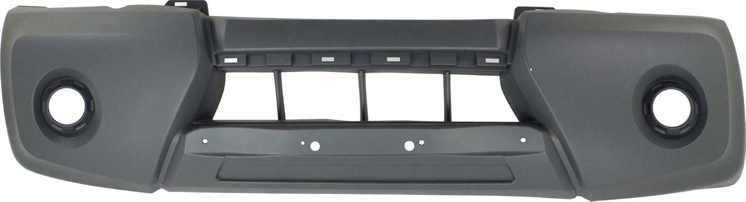 Evan-Fischer Front Bumper Cover Compatible with 2009-2015 Nissan Xterra XTERRA 09-15 FRONT BUMPER COVER