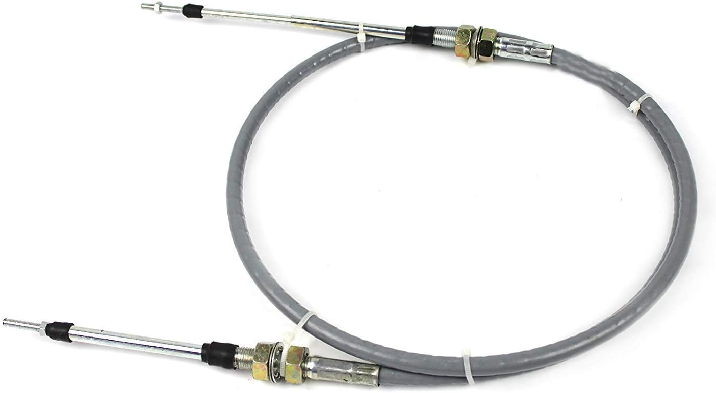 PANGOLIN D20 D21 D20P D20A D21P D21A -6-7 Dozer Fuel Control Throttle Cable 75 Inch for Komatsu Excavator Spare Parts, 3 Month Warraty Pack of 2