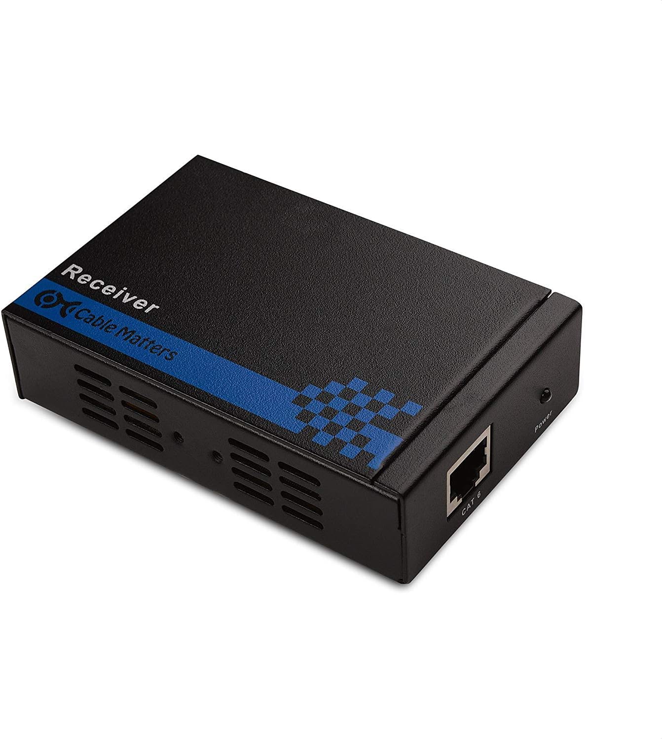 Cable Matters Receiver Box for HDMI Extender Over Ethernet Cable (HDMI Over Ethernet, HDMI Over TCP/IP) up to 300 Feet Pack of 2