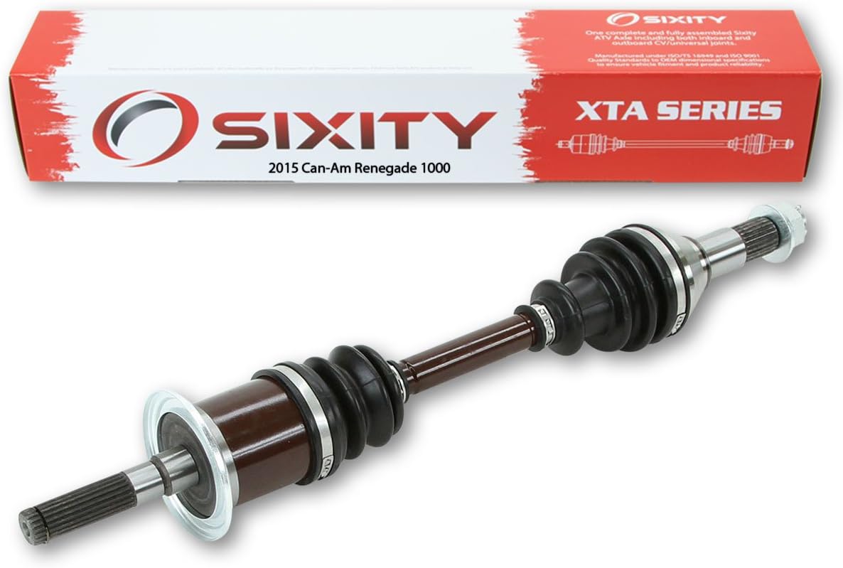 Sixity 2015 for Can-Am Renegade 1000 4X4 Front Right Axles Passenger EFI-STD XXC Complete Side