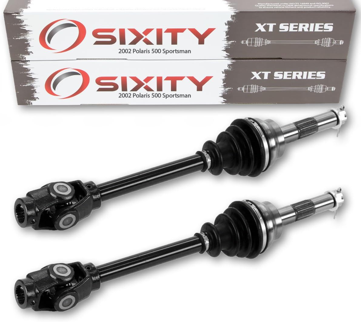 2002 for Polaris 500 Sportsman 4X4 Front Left Right Axles XT Pair Driver Passenger A02CH50 Complete Side