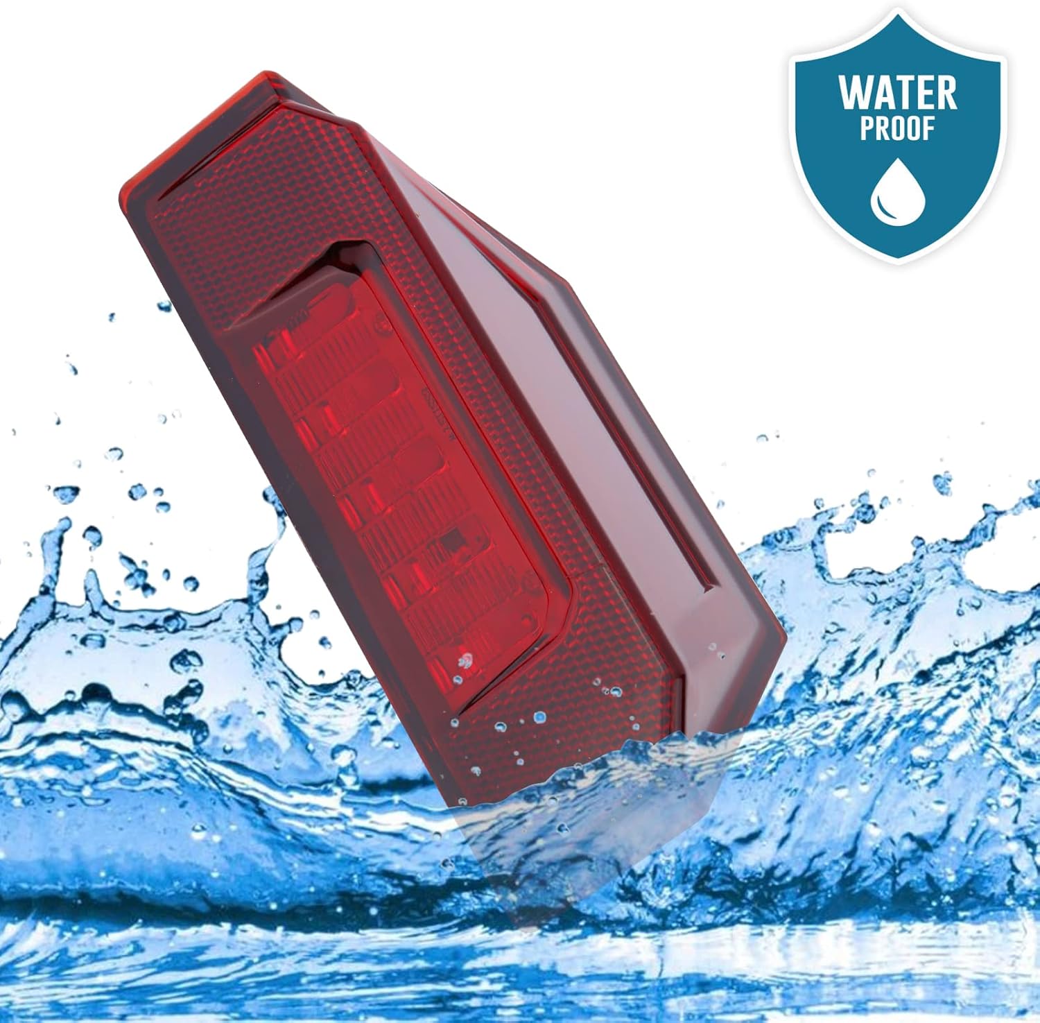 Tail Light Assembly For Polaris Ranger 570 Full-Size 900 XP Crew, General 1000(all model), Replace #2411866 2412774 Pack of 2