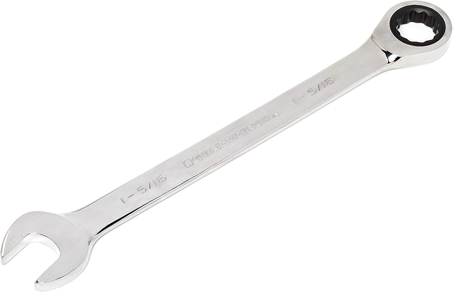 GEARWRENCH 12 Pt. Ratcheting Combination Wrench, 1-5/16