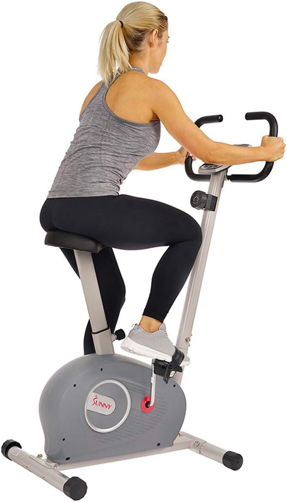 Sunny Health & Fitness Magnetic Resistance Upright Bike - SF-B2906
