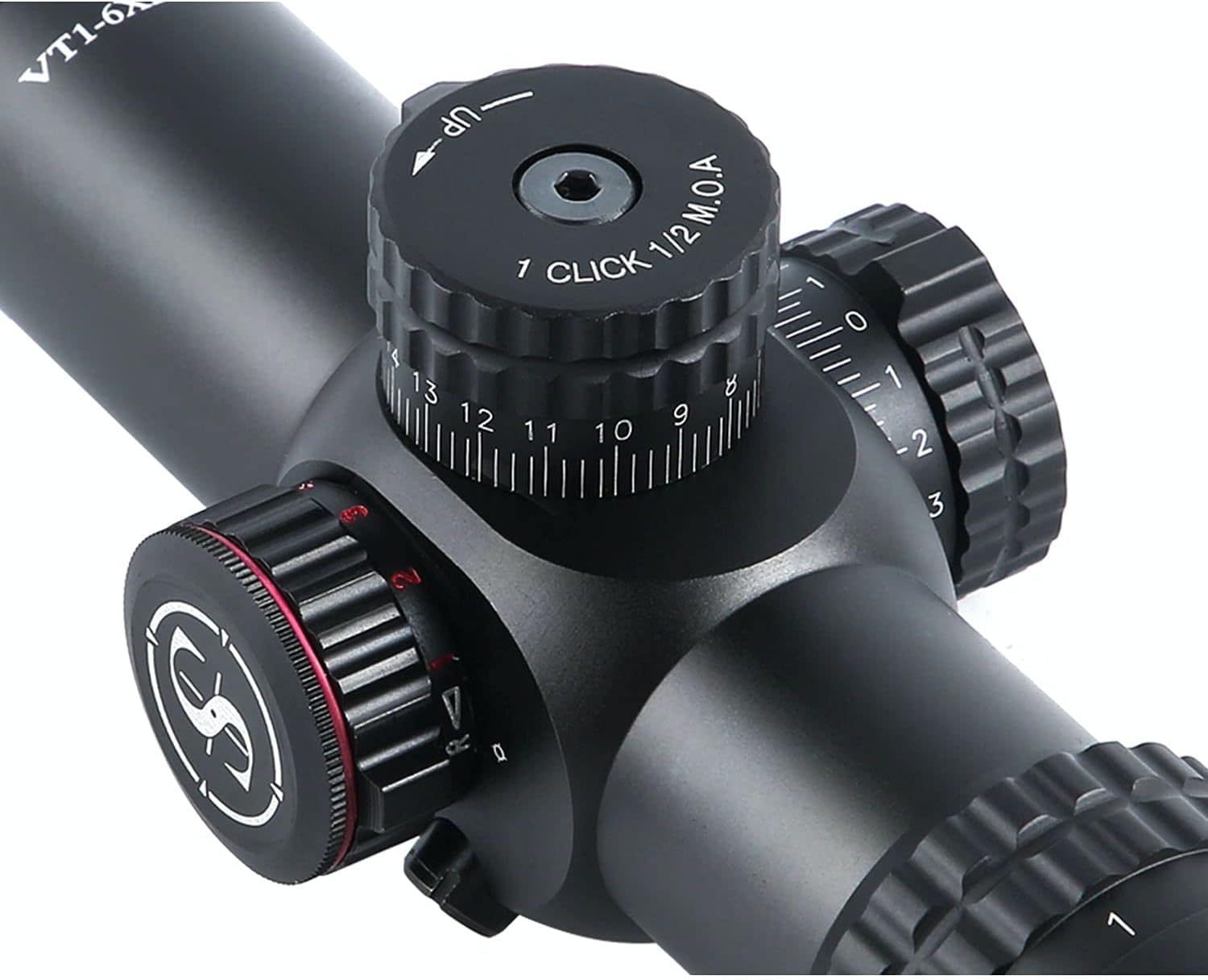 Sniper VT 1-6X28 FFP First Focal Plane (FFP) CQB Scope 35mm Tube ED Optics System with Red/Green Illuminated Reticle Fit .223 5.56