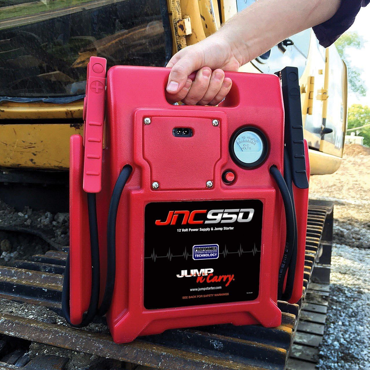 Jump-N-Carry JNC1224 3400/1700 Peak Amp 12/24V Jump Starter