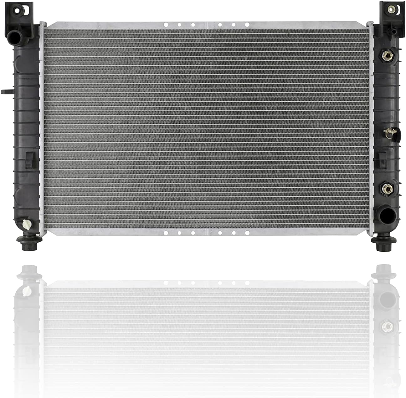 Radiator - Pacific Best Inc. Compatible/Replacement for 2334 99-07 Chevrolet Silverado GMC Sierra Pickup V8 4.8/5.3L - Without Rear A/C, 28'' Core Size-Only