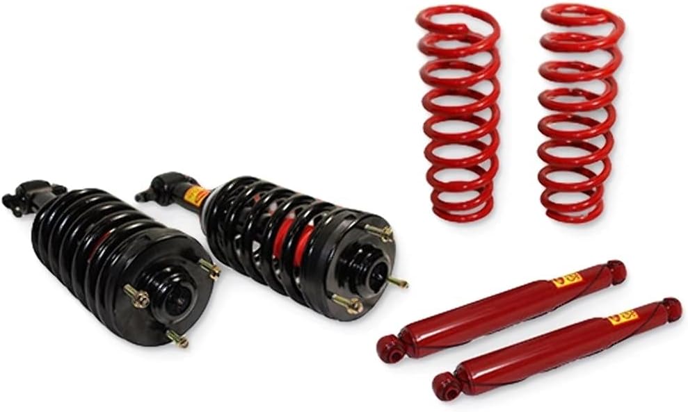 Strutmasters Air Suspension Conversion Kit compatible with 2007-2014 GMC Yukon 1500 4 Wheel Conversion Kit (GC24F)