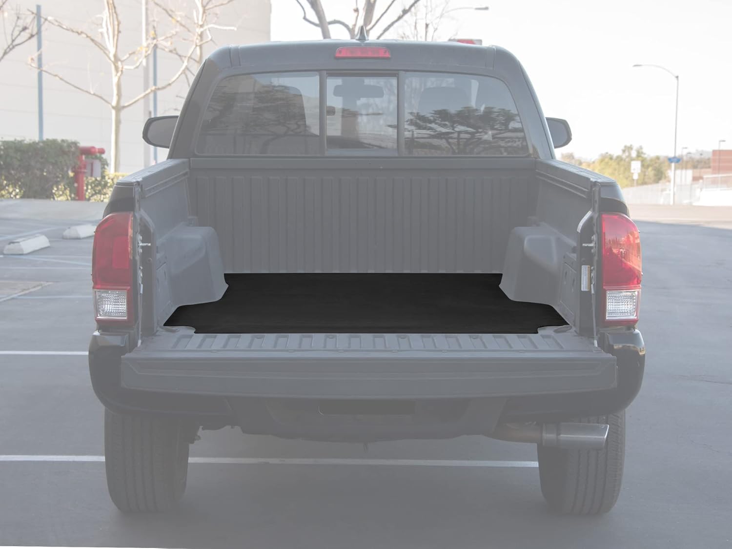 Armordillo USA 8706046 Horizontal Line Rubber Truck Bed Mat - Black Fits 2015-2022 Ford F150 6.5 Feet (78
