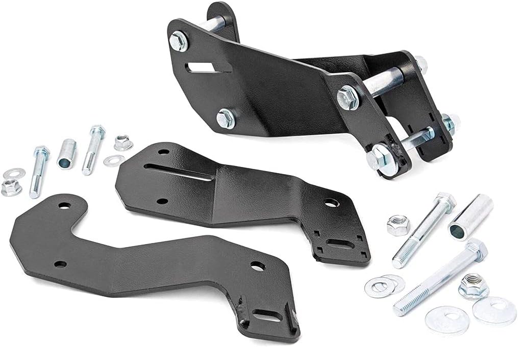 Rough Country Front Control Arm Relocation Kit for 07-18 Jeep Wrangler - 110600