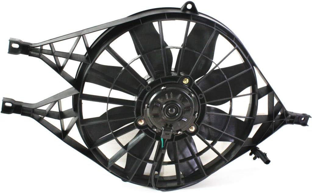For Dodge Durango Radiator/Condenser S Cooling Fan Assembly 2001 2002 2003 | 4.7L For CH3115135 | 52028939AC