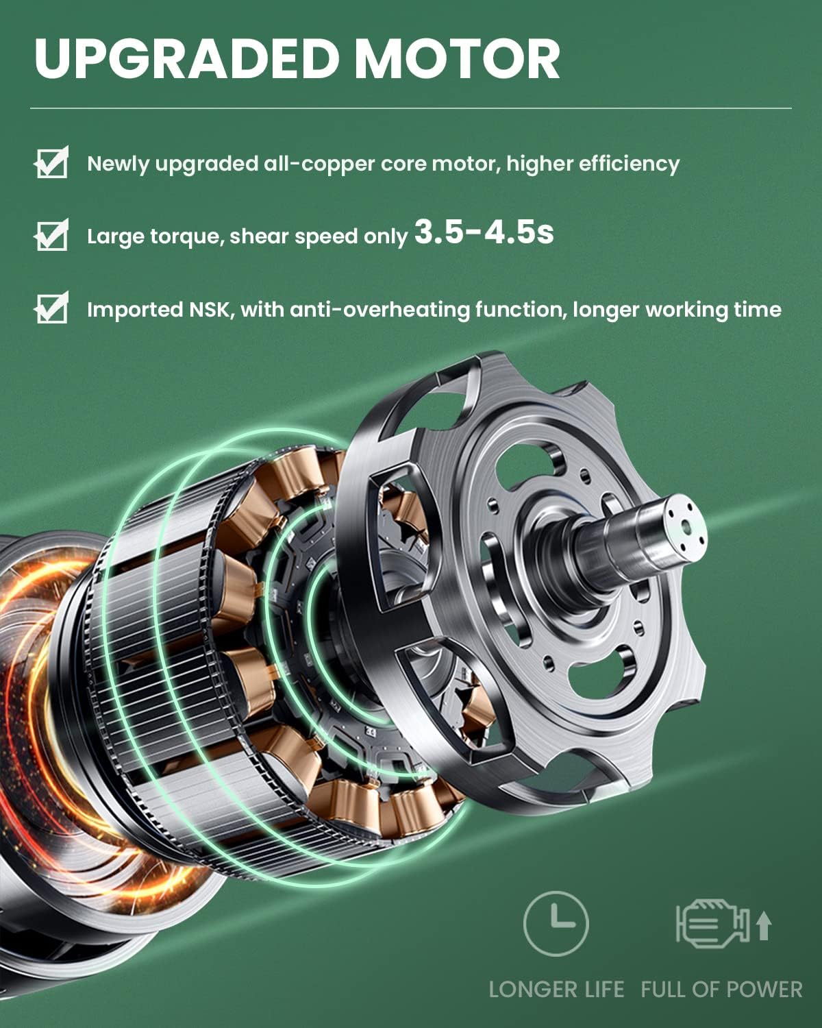 Huanyu RC-22 Portable Hydraulic Rebar Cutter Electric Steel Rope Cutting Tool 4-22mm