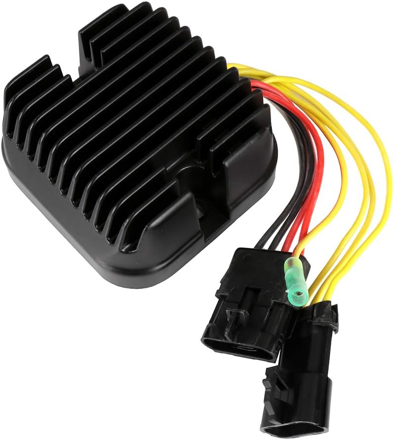 OCPTY Voltage Regulator Rectifier Fits 2007-2009 for Polaris Ranger 700 2008-2009 for Polaris Ranger Crew 700 2009 for Polaris Ranger HD 700 Pack of 2