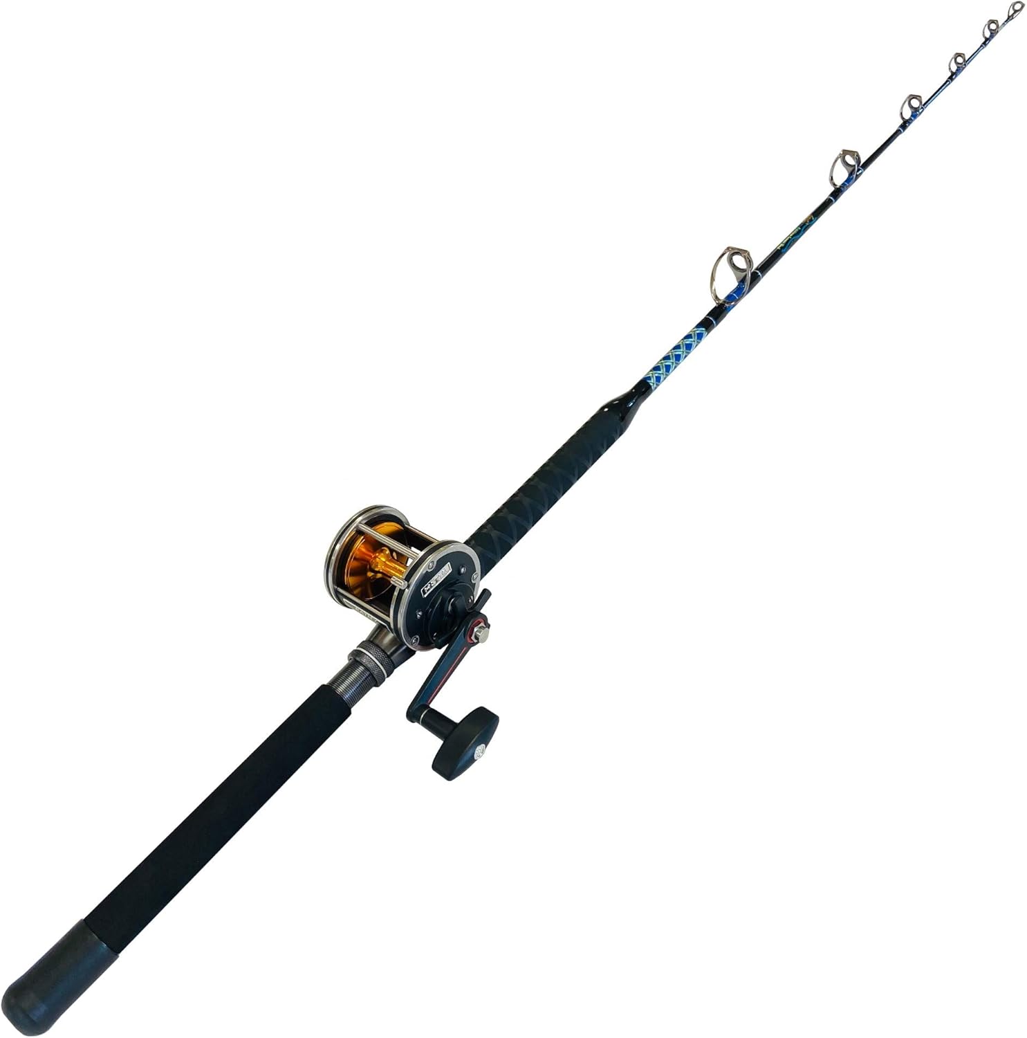 EatMyTackle Conventional Star Drag H346 Reel on a 60-80 lb. 5'6