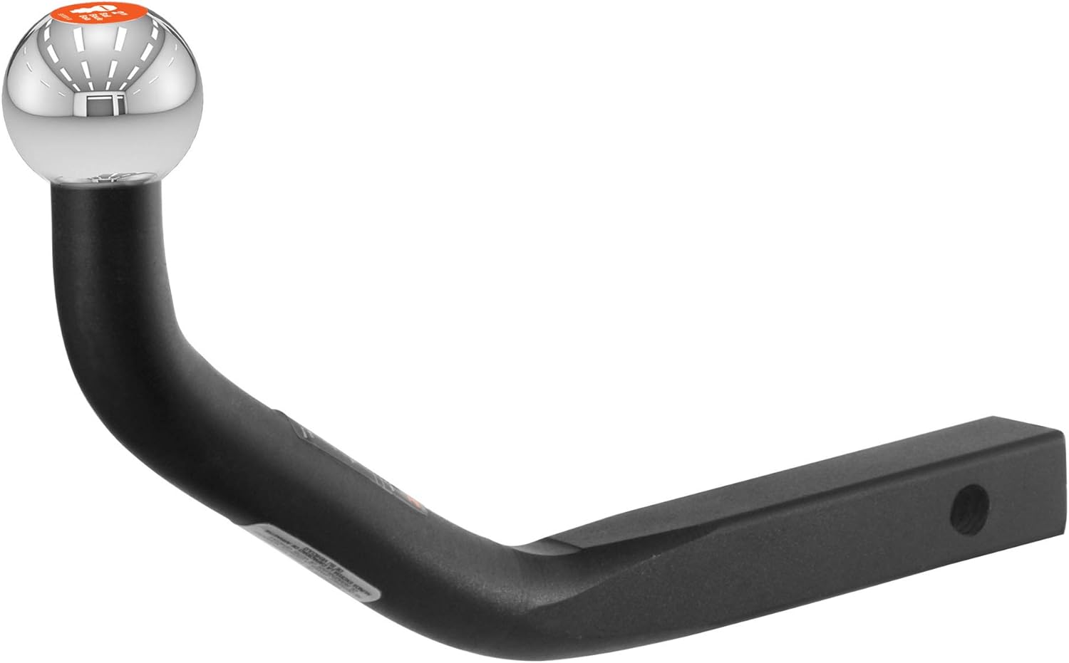 CURT 45592 Euro Trailer Hitch Mount with 2-Inch Ball, Fits 1-1/4-Inch Receiver, 3,500 lbs, 5-1/8-Inch Height Pack of 2