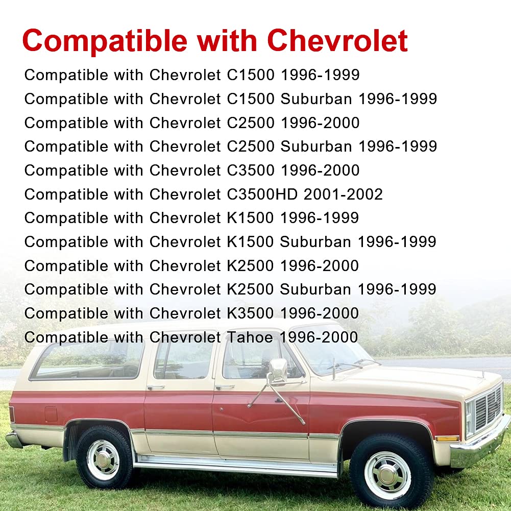 WATERWICH HVAC Climate Control Module Heater A/C AC Air Conditioning Control Switch Panel Controller Board Compatible with Cadillac Escalade 2000 Chevrolet GMC 1996-2000 Replace 15-72547 9378805 Pack of 2