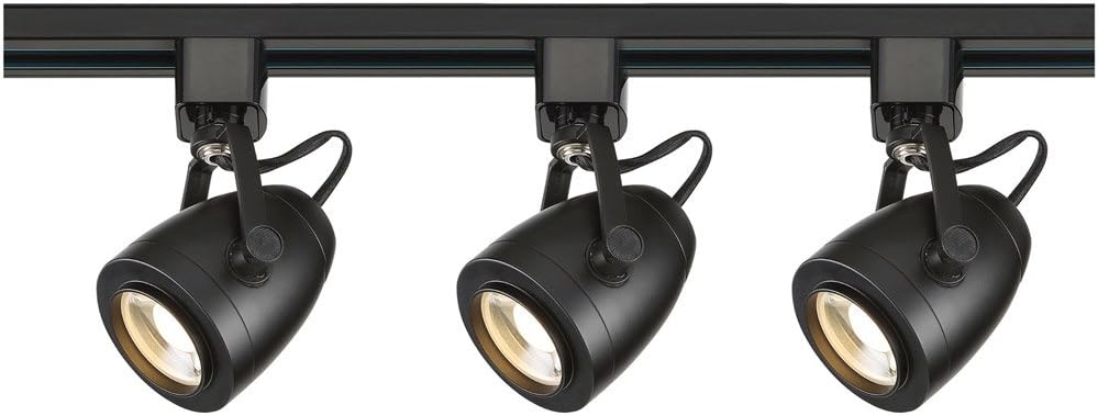 Nuvo Lighting TK414 Transitional Three Light Track Kit in Black Finish, 48.00 inches