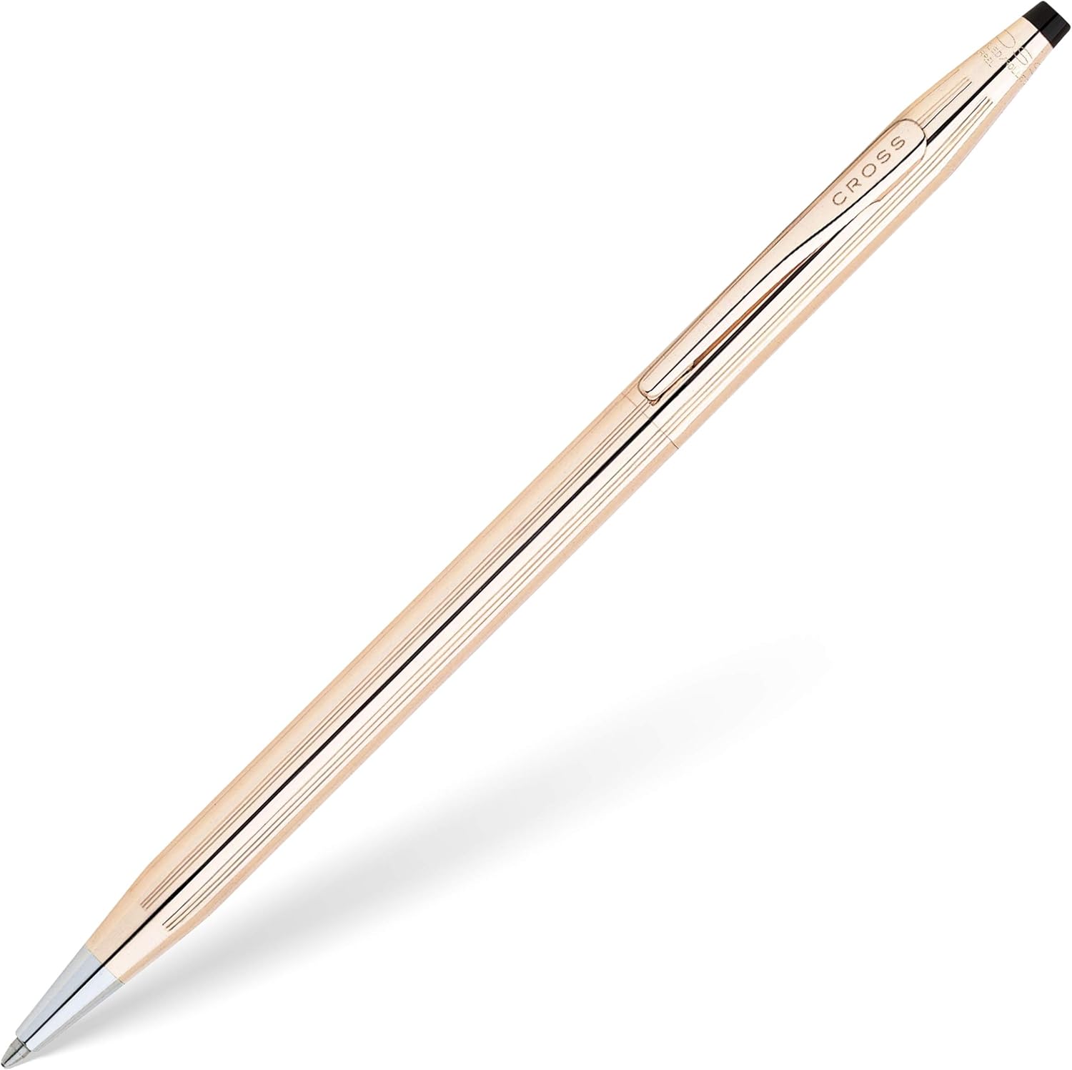 Cross Classic Century Black Lacquer Selectip Rollerball Pen with Chrome Appointments Pack of 2