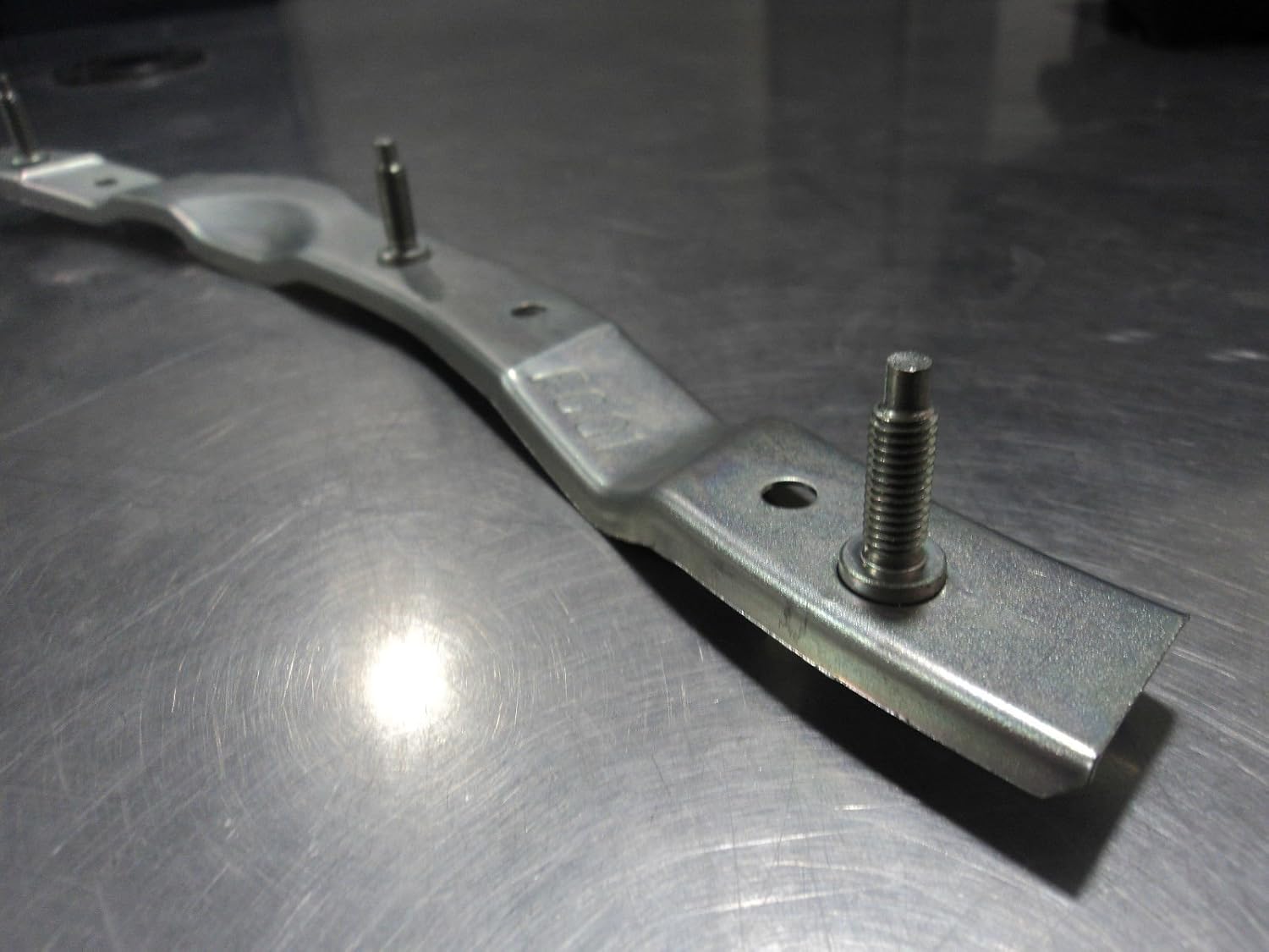 Mazda RX-7 1989-1992 New OEM front left and right bumper retainer bracket set Pack of 2