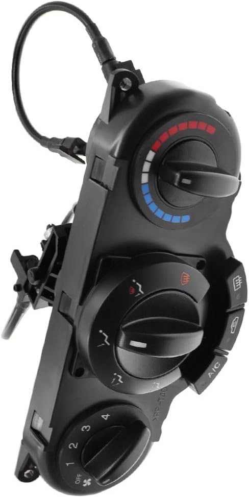 AC Heater Control Panel Switch,MoreChioce Car Air AC Heater Panel Climate Control Assy Master Control Button 96615408 9016241 Fit for BuickExcelle 2004-2007 Lacetti J200 2003-2012 Pack of 2