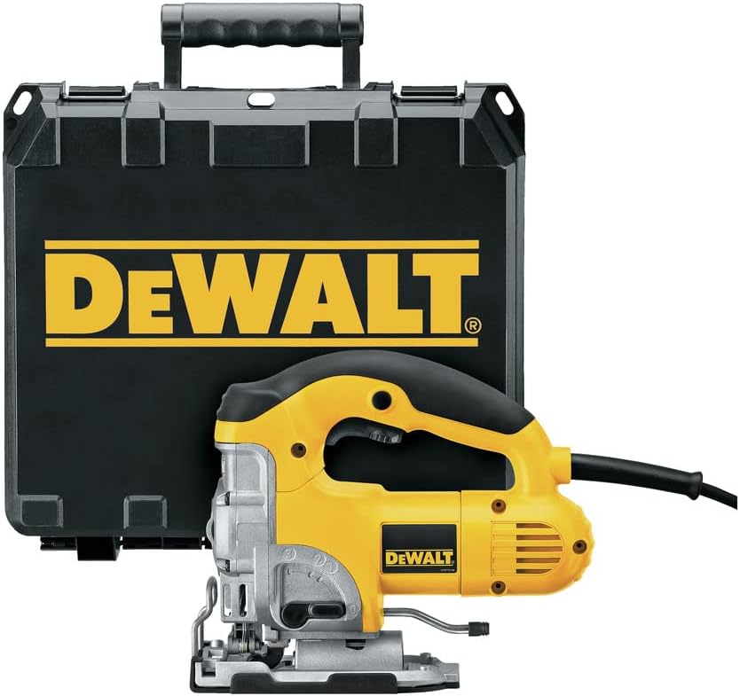 DEWALT Jig Saw, Top Handle, 6.5-Amp, Corded (DW331K)