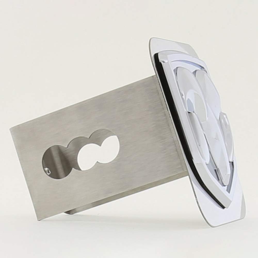 Dodge Au-tomotive Gold, Inc. 3D Hitch Cover Ram (Chrome) Pack of 2