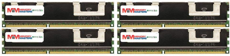 MemoryMasters 16GB (4x4GB) DDR3-1066MHZ PC3-8500 ECC RDIMM 4Rx8 1.5V Registered Memory for Server/Workstation