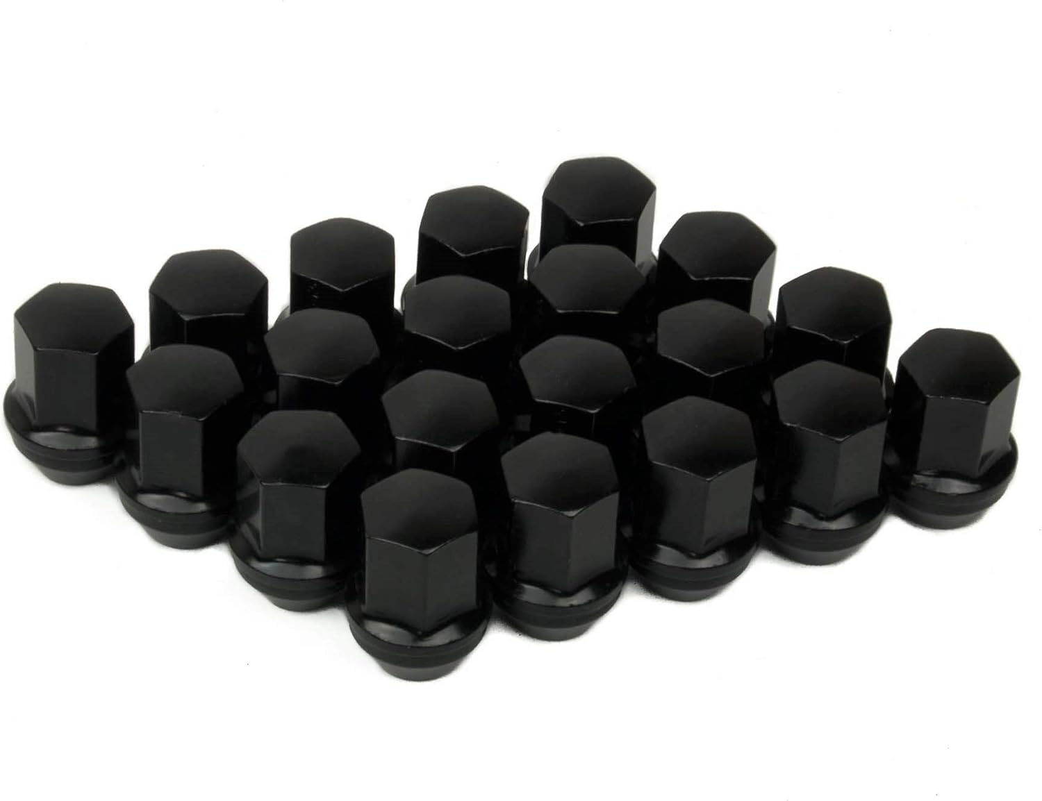 20 PCs Tesla Replacement/Upgrade Lug Nuts - Black - M14X1.5 - Model 3 - Model S - Model X Pack of 2