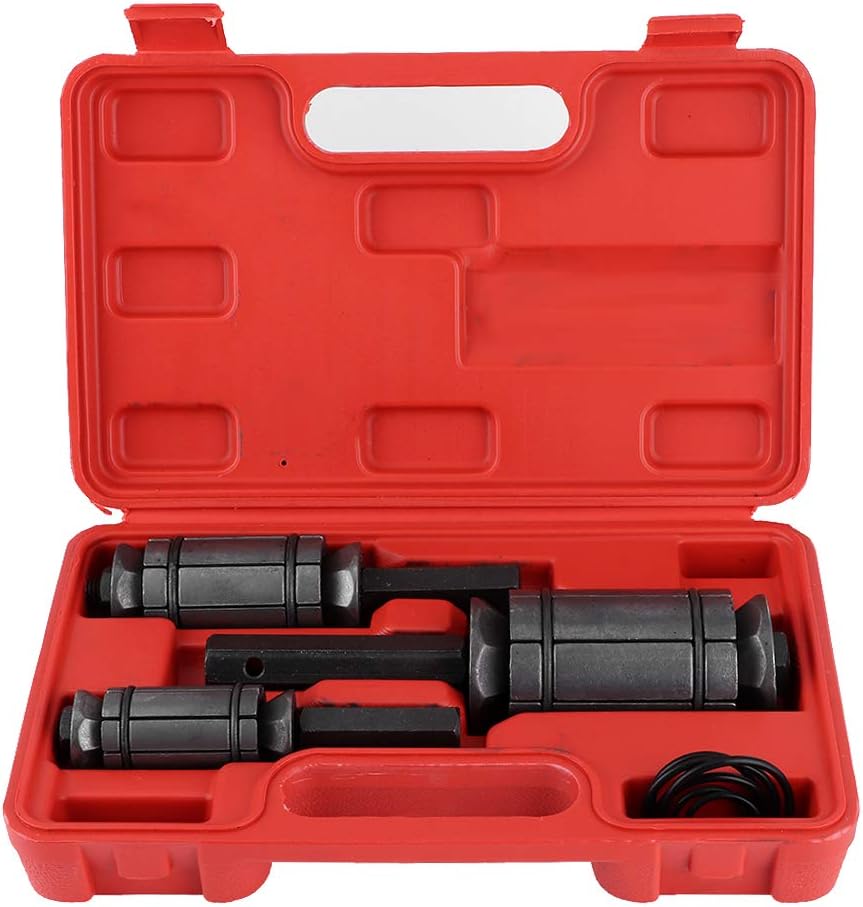 Tail Pipe Expander, 3pcs Steel Tail Pipe Expander Kit 1‑1/18in to 3‑1/2in Steel Exhaust Muffler Spreader Auto Tool for Tail Pipe Expander Exhaust Muffler Spreader Tail Pipe Dent Remover Tail Pipe Pack of 2