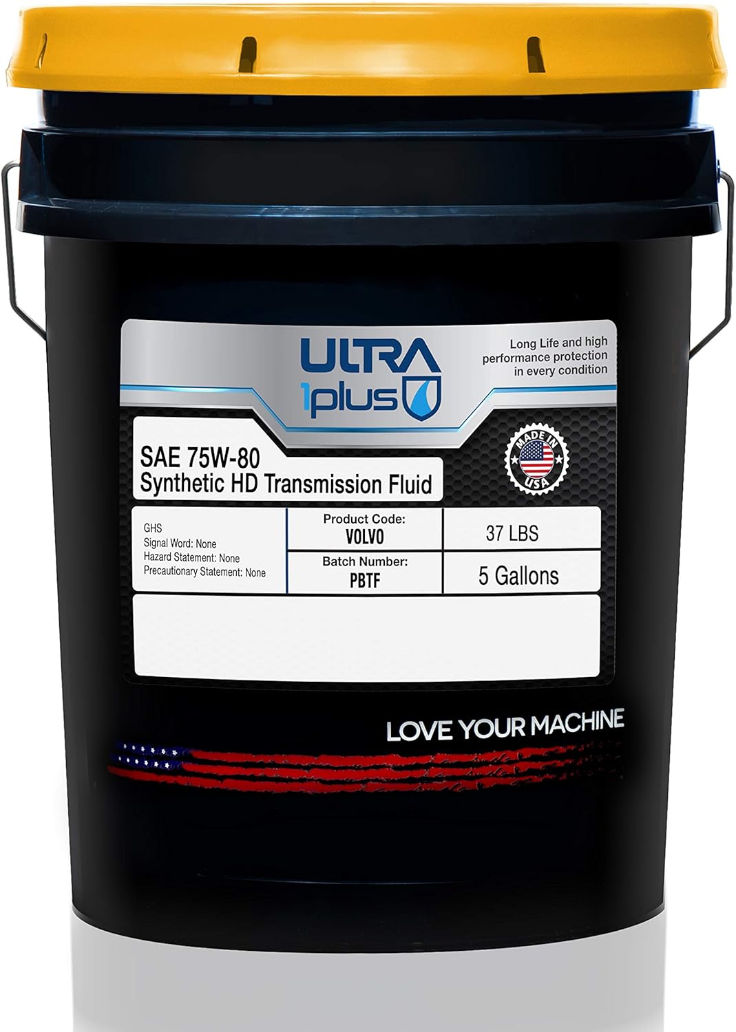 Ultra1Plus™ SAE 75W-80 Full Synthetic HD Transmission Fluid, API GL-4 | 5 Gallon Pail