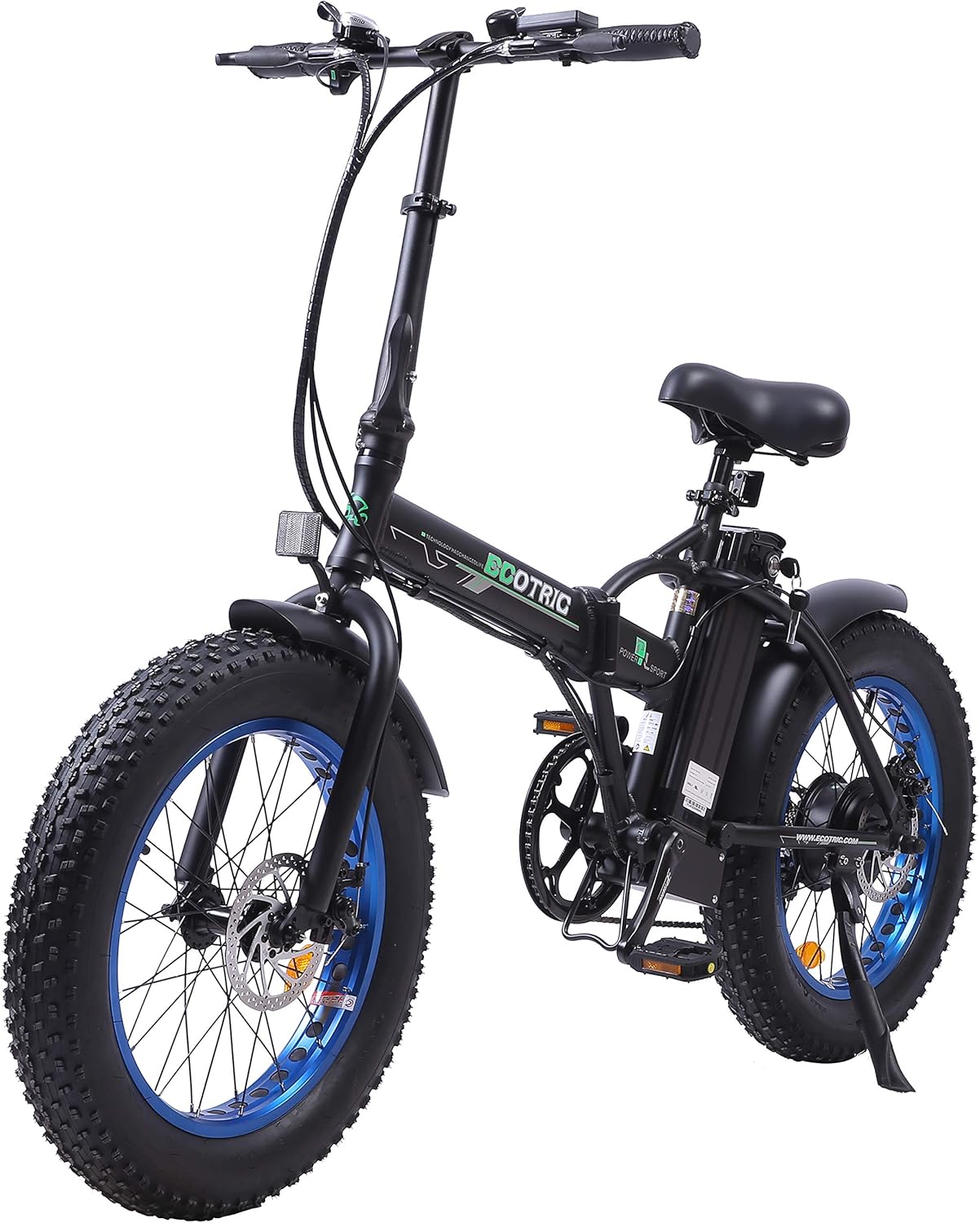 ECOTRIC Electric Bike 500W Foldaway Ebike 20