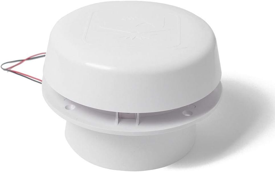 Exhaust Cooling Fan -- MASO Car 12V RV Motorhome Roof Vent Ventilation Cooling Exhaust Fan Noiseless Energy-saving for Homes Trailer Travel Caravan （Fan Shell + Silent Fan ）