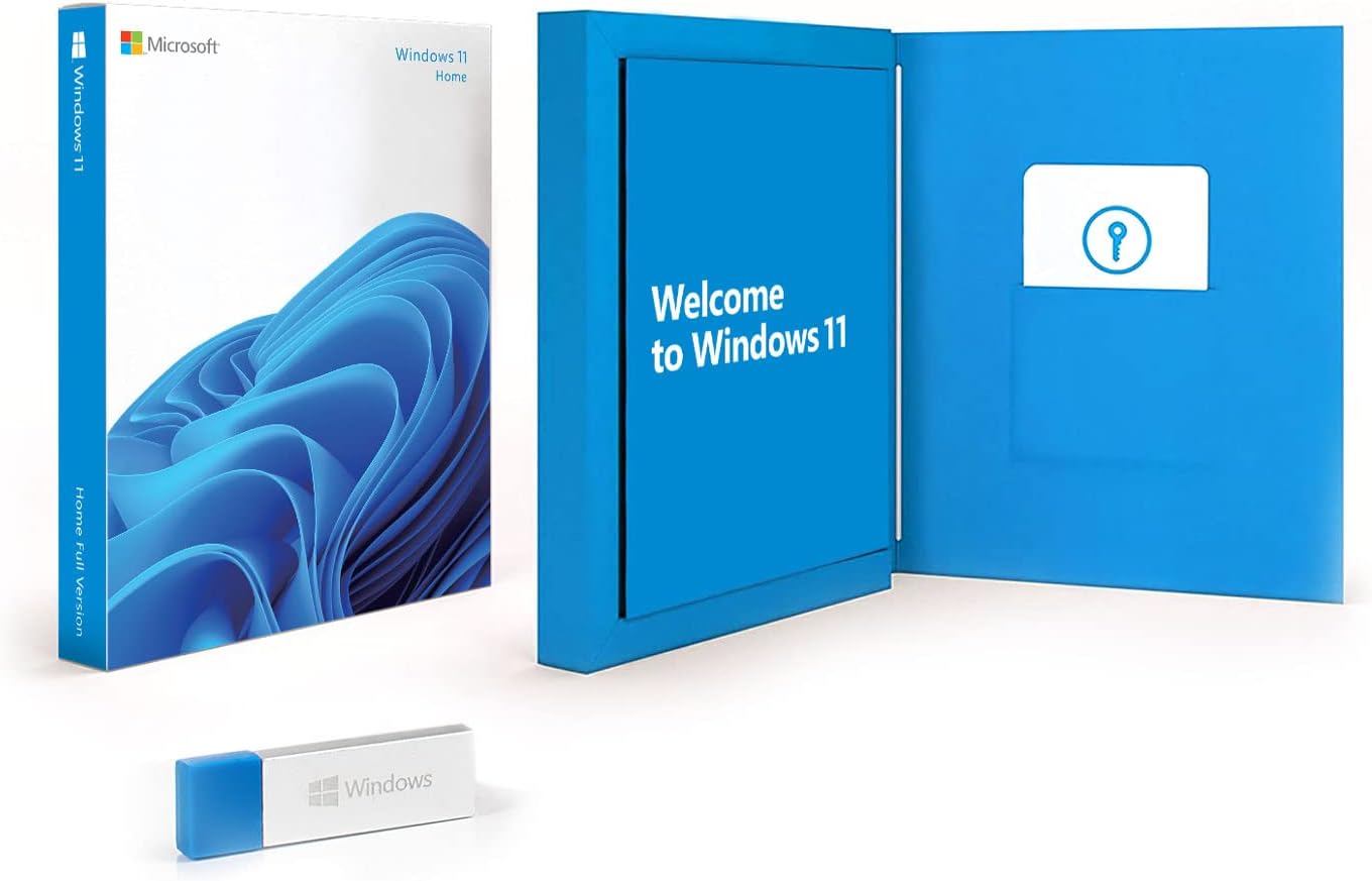 Windows 11 Home | USB Flash | 1 PC | English International | 2022 Version | New