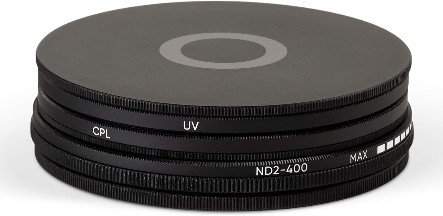 Urth 46mm UV, Circular Polarizing (CPL), ND2-400 Lens Filter Kit