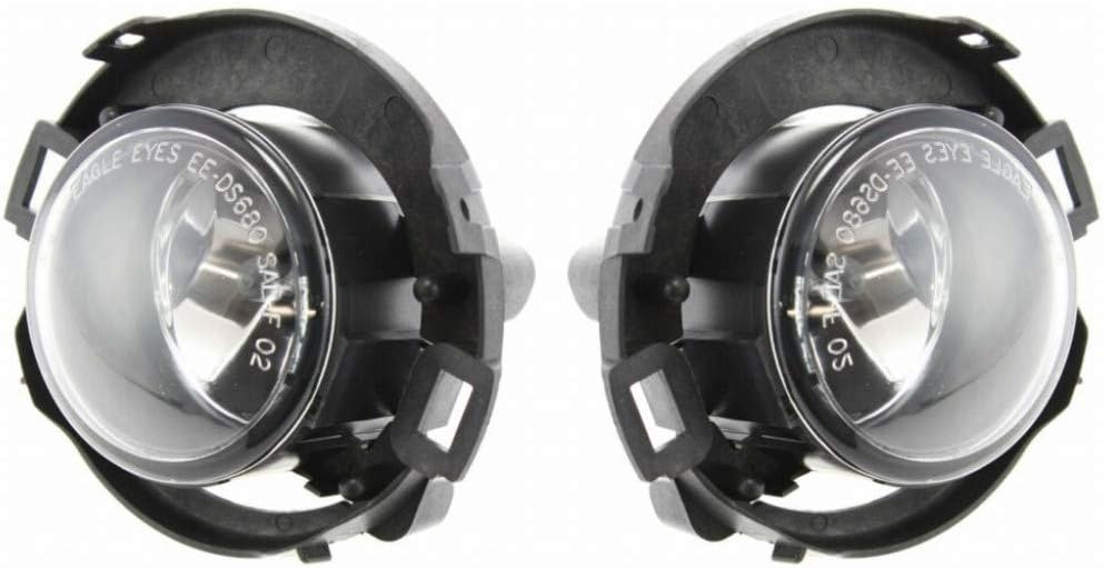 For Nissan Xterra Fog Light Assembly 2005-2015 Pair Driver and Passenger Side For NI2590102 | 26150-EA025