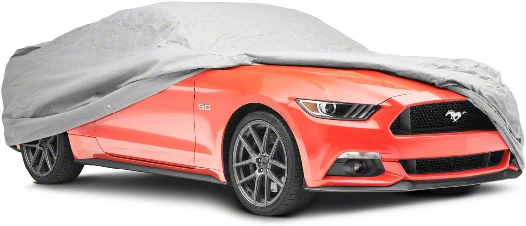 SpeedForm Universal Fit Car Cover; Gray Universal; Some Adaptation May Be Required Pack of 2