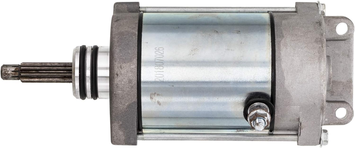 NICHE Starter Motor Assembly 4014037 for 2013-2019 Polaris Ranger RZR Ace 900 General 1000 Pack of 2