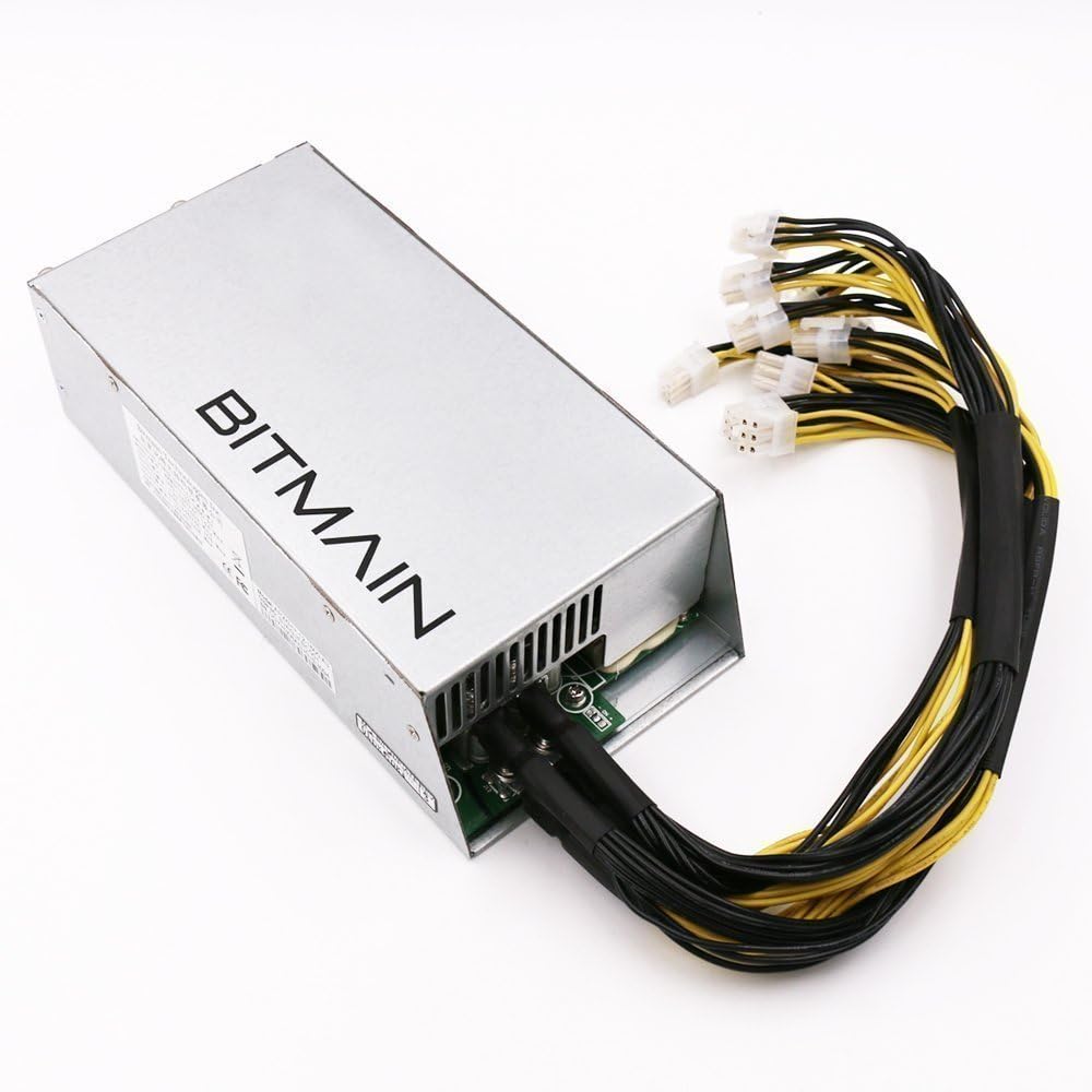 Bitmain Antminer Power Supply APW7 PSU 1800w 110v 220v Much Better Than APW3++ for S9 or L3+ or Z9 Mini or D3 w/ 10 Connectors