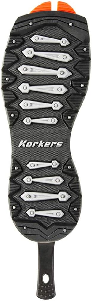 KORKERS IceTrac Studded Rubber Lug Sole - Acid/Oil