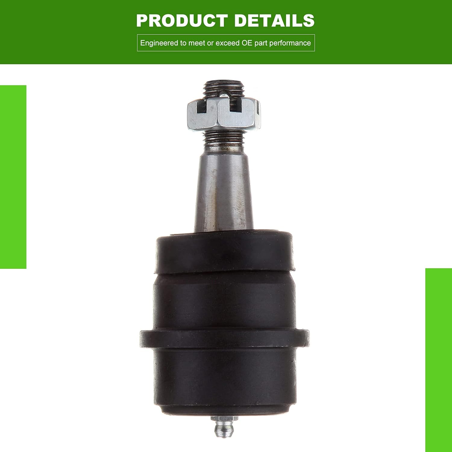 SCITOO 4-PC Front Suspension Kit for Jeep - 2 Lower 2 Upper Ball Joints For Wrangler 1990-2006, for Cherokee 1990-2001, Grand for Cherokee 1993-1998, TJ 1997-2006 K3134T K3161T Pack of 2