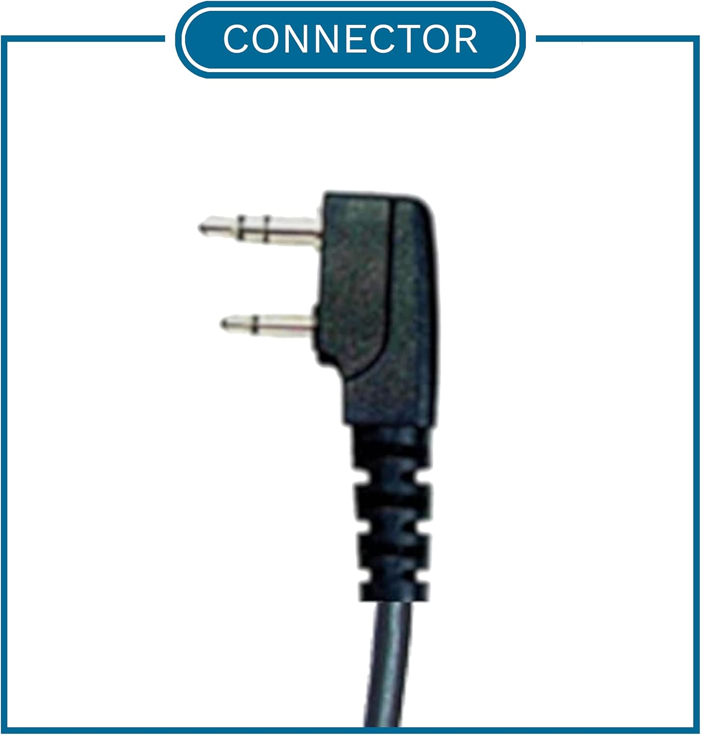 Klein Electronics Commander in-Line 1-Wire Tactical Headset with Boom Mic, Compatible with Kenwood 2-Pin Two Way Radios, NX-1300 NX-340 TK-3402 TK-2170 TK-3312 TK-3360 TK-2312 NX-P1200 and NX-P1300