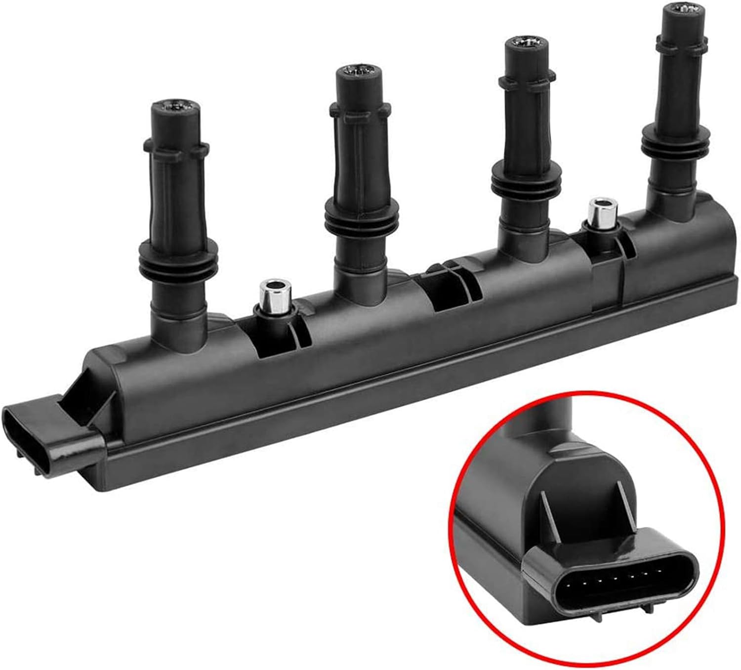 55579072 Ignition Coil Pack Compatible with 2011-2020 Chevy Cruze Sonic Trax Buick Encore Cadillac ELR L4 1.4L Replacement # D521C 25195107 Pack of 2