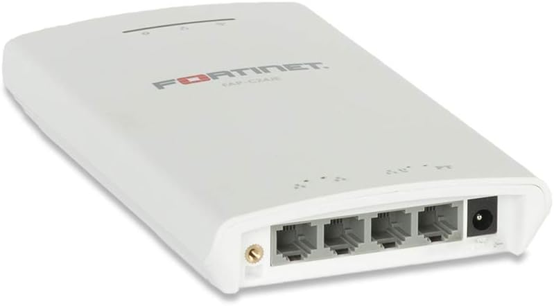 Fortinet FortiAP C24JE Indoor Wall Jack Access Point with Dual 2.4/5 GHz Radios (FAP-C24JE-A)