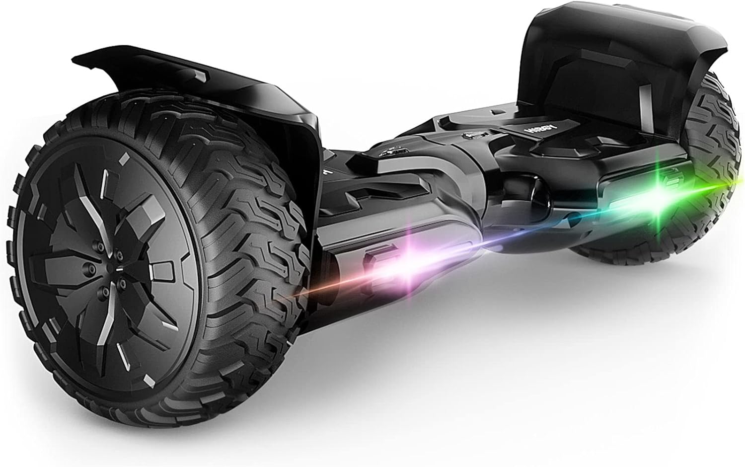 Hiboy HB-1 Hoverboard, 8.5 inches All-Terrain Off Road Hoverboard with Bluetooth Speakers, UL2272 Certified, Dual 350W Motor, Up to 7.5 MPH, 10 Miles Range Per Charge